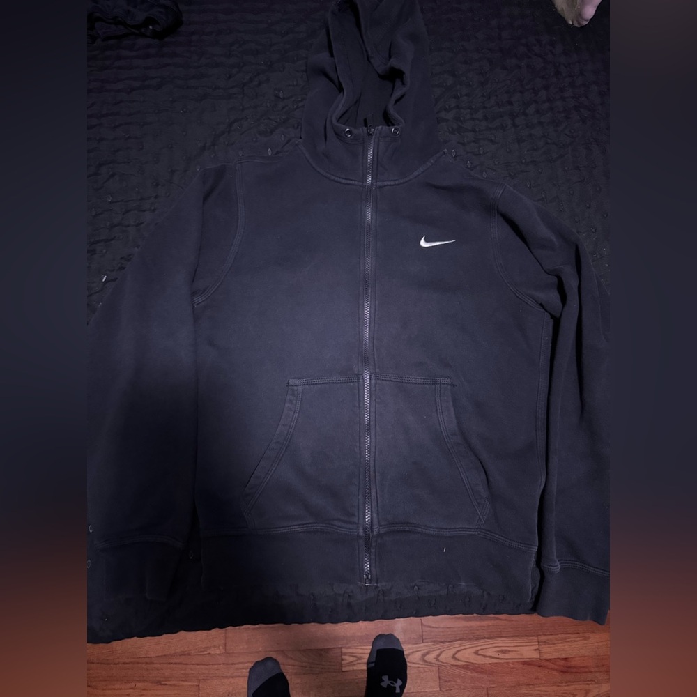 Nike Midnight Black Full-Zip Hoodie